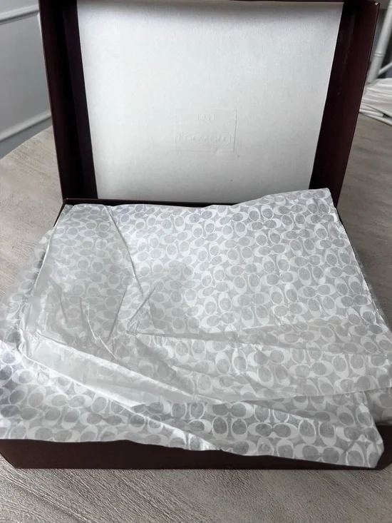 *Never Used* Vintage Coach Court Bag - Black Leather - 9870 - Picture 9 of 9